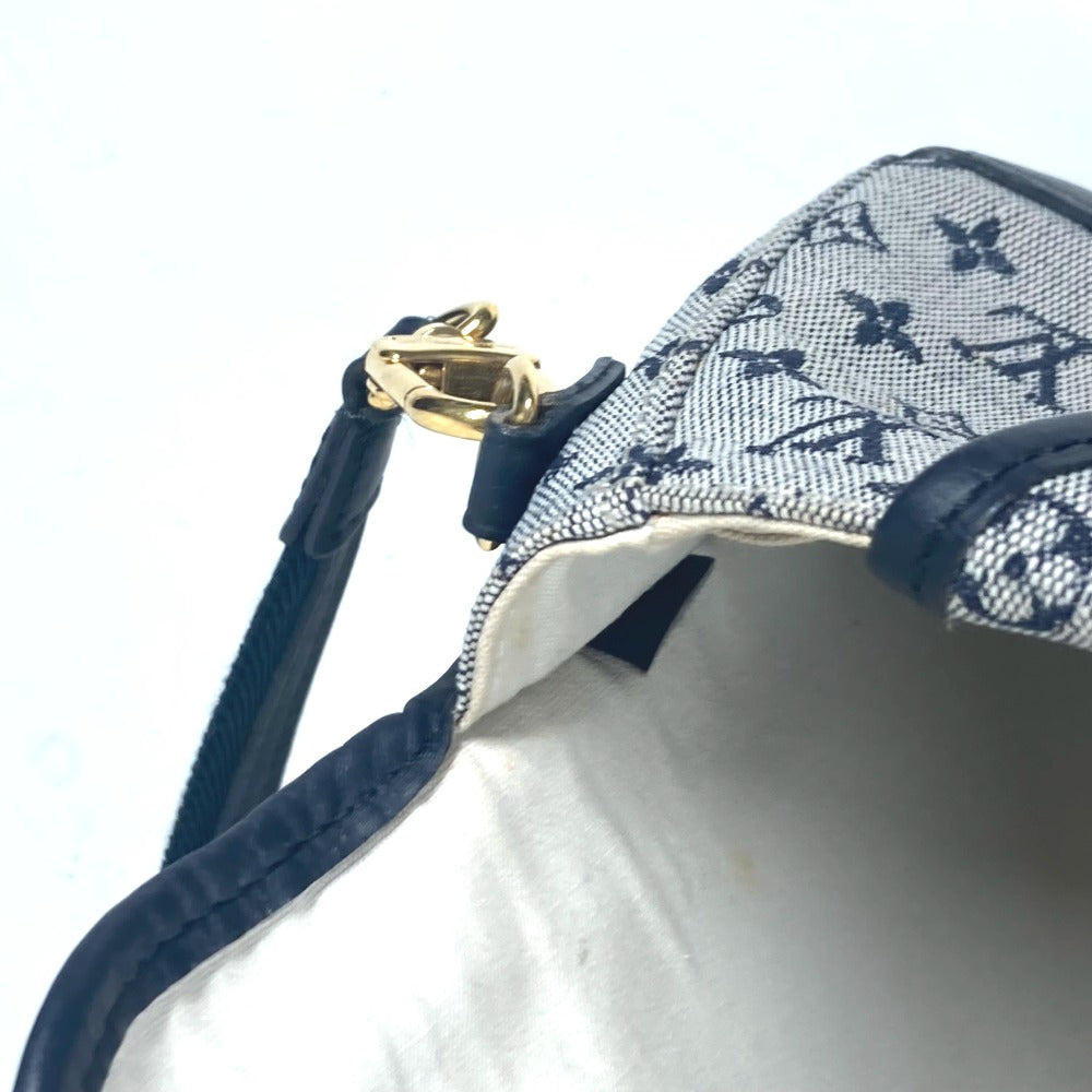 LOUIS VUITTON Shoulder Bag M92690 Monogram mini canvas Navy Monogram mini Marjoly Women Used Authentic