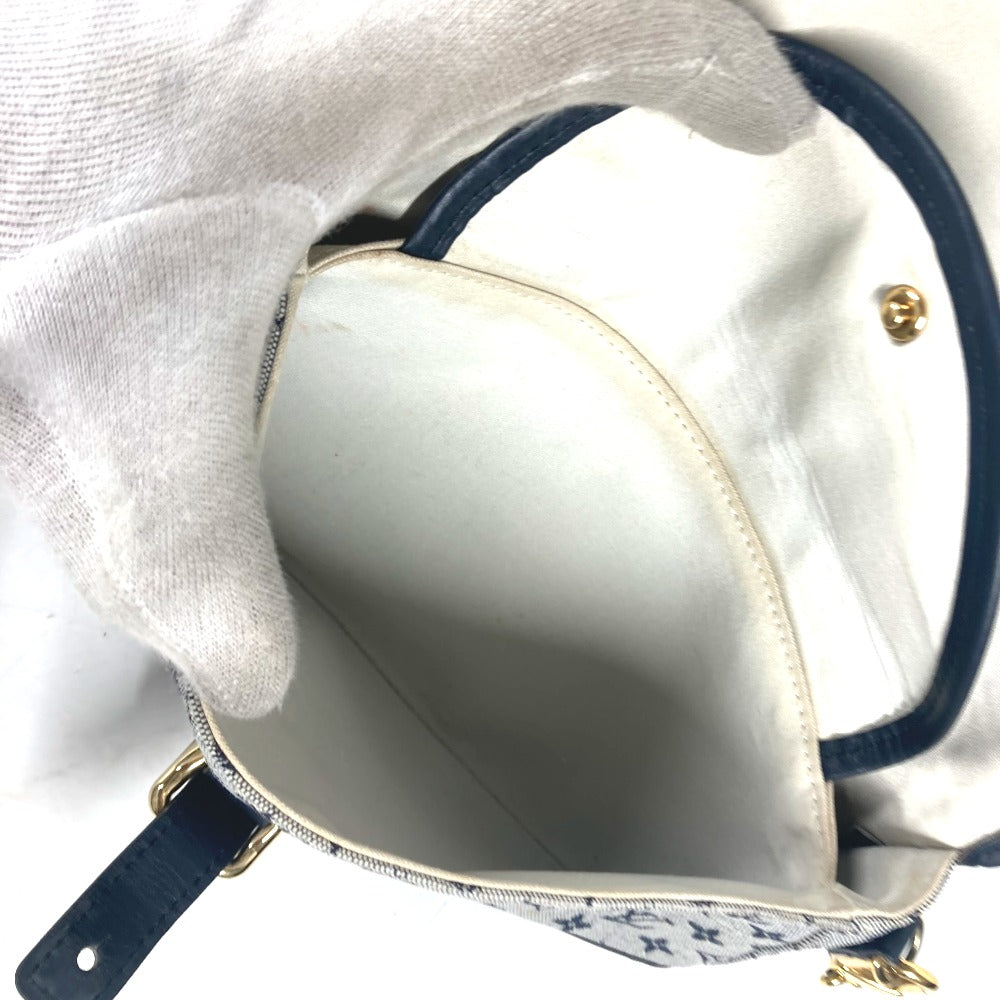 LOUIS VUITTON Shoulder Bag M92690 Monogram mini canvas Navy Monogram mini Marjoly Women Used Authentic