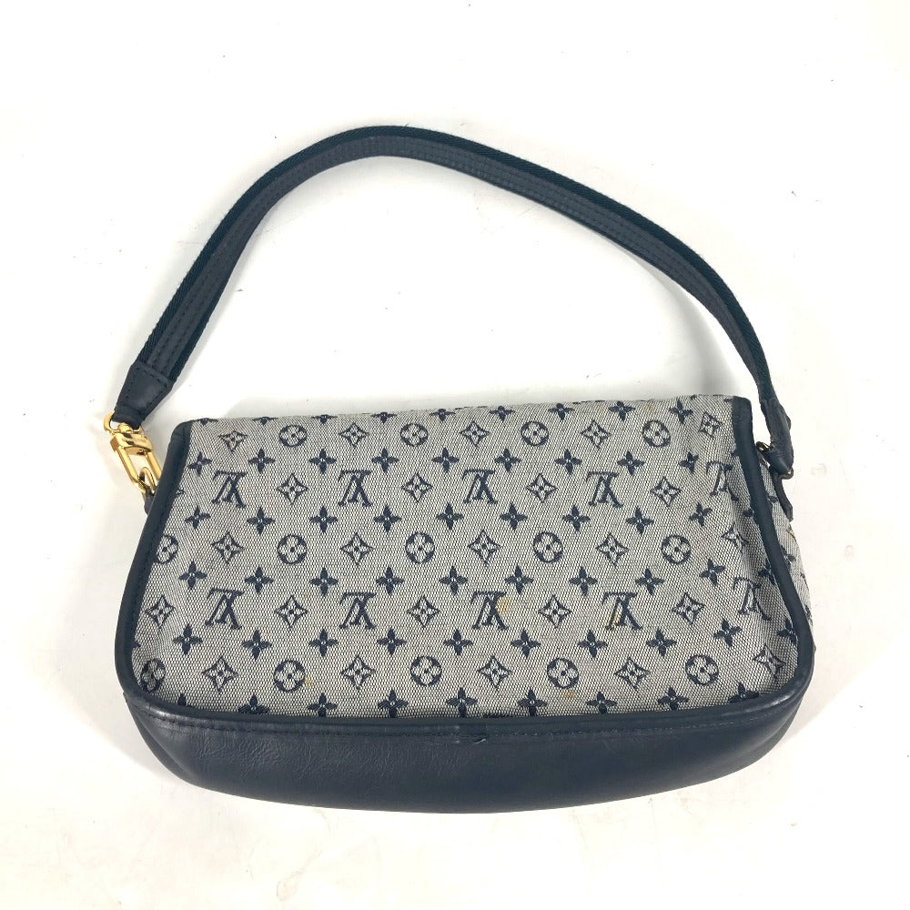 LOUIS VUITTON Shoulder Bag M92690 Monogram mini canvas Navy Monogram mini Marjoly Women Used Authentic