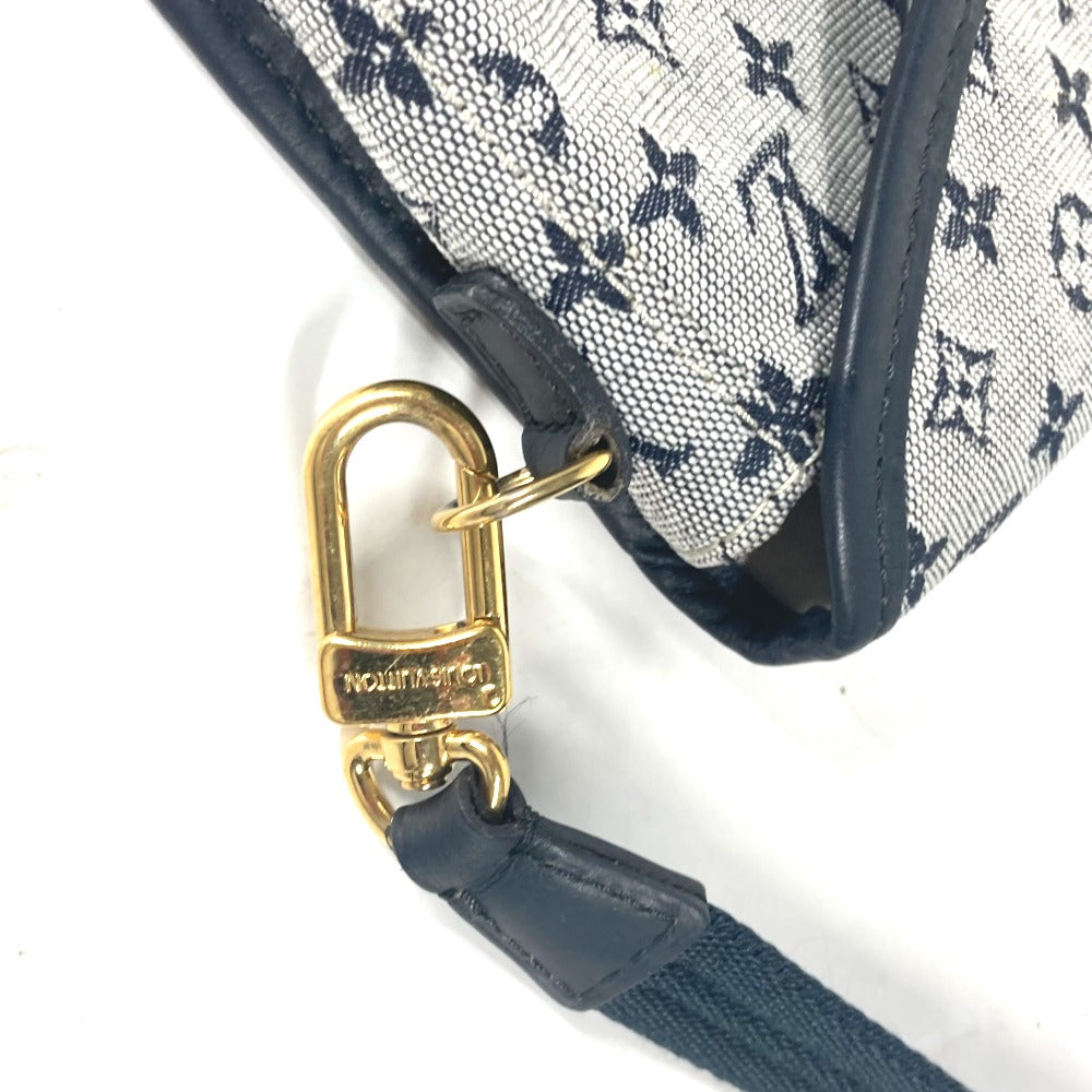 LOUIS VUITTON Shoulder Bag M92690 Monogram mini canvas Navy Monogram mini Marjoly Women Used Authentic