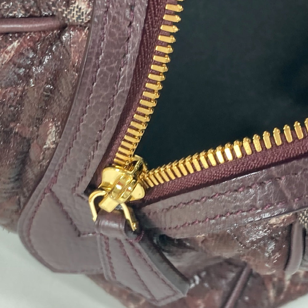 LOUIS VUITTON Handbag M93474 Coated canvas, leather purple Monogram Volupte Botte
