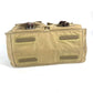 PRADA Shoulder Bag Nylon beige Triangle logo plate Women Used Authentic
