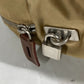 PRADA Shoulder Bag Nylon beige Triangle logo plate Women Used Authentic