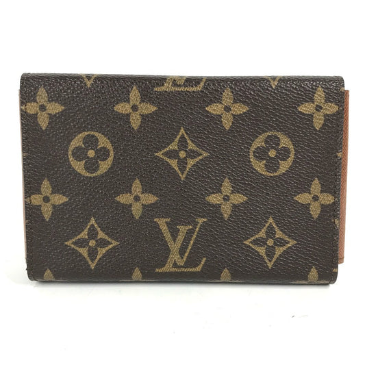 LOUIS VUITTON Pouch M58648 Monogram canvas Brown Monogram Playing card case