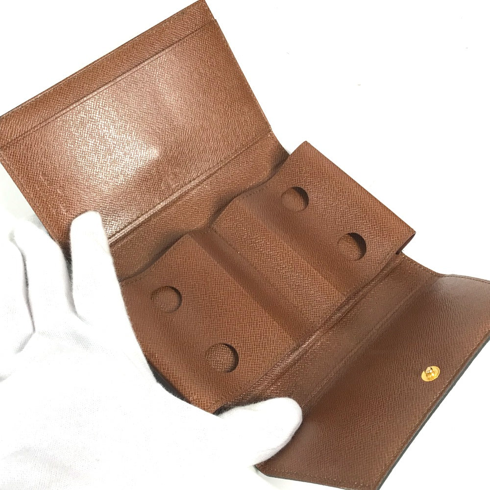 LOUIS VUITTON Pouch M58648 Monogram canvas Brown Monogram Playing card case