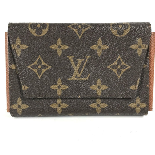 LOUIS VUITTON Pouch M58648 Monogram canvas Brown Monogram Playing card case