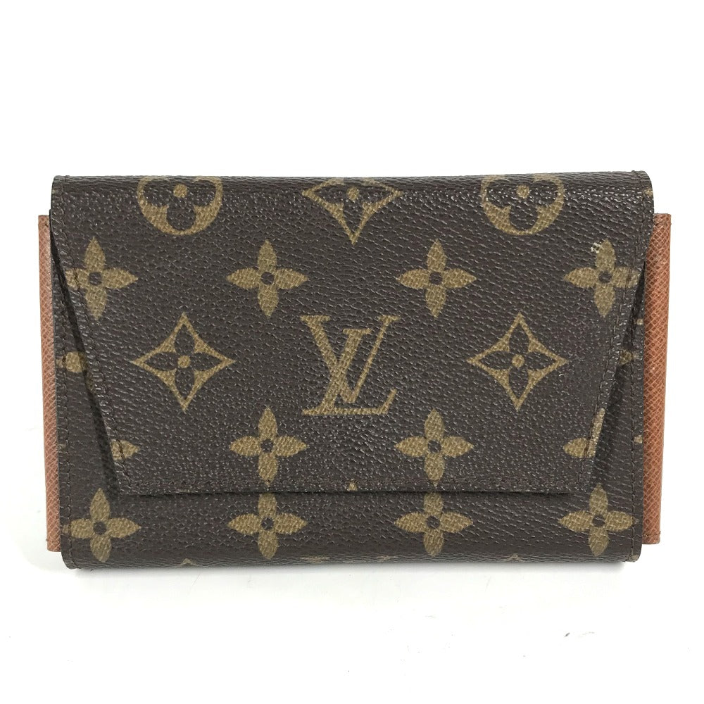 LOUIS VUITTON Pouch M58648 Monogram canvas Brown Monogram Playing card case