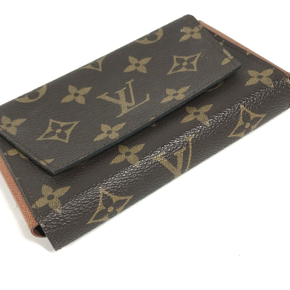 LOUIS VUITTON Pouch M58648 Monogram canvas Brown Monogram Playing card case
