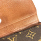 LOUIS VUITTON Pouch M58648 Monogram canvas Brown Monogram Playing card case