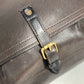 LOUIS VUITTON Shoulder Bag M92994 Utah leather Brown Utah Ohama