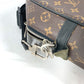 LOUIS VUITTON Business bag M40224 Monogram macacer canvas Brown Monogram macacer Porto Documan  VowayajuGM mens Used Authentic