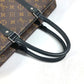 LOUIS VUITTON Business bag M40224 Monogram macacer canvas Brown Monogram macacer Porto Documan  VowayajuGM mens Used Authentic