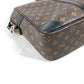 LOUIS VUITTON Business bag M40224 Monogram macacer canvas Brown Monogram macacer Porto Documan  VowayajuGM mens Used Authentic