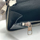 LOUIS VUITTON Long Wallet Purse N61653 Damier Grafitto Canvas black Damier Grafitte Portefeuille Vasco mens Used Authentic