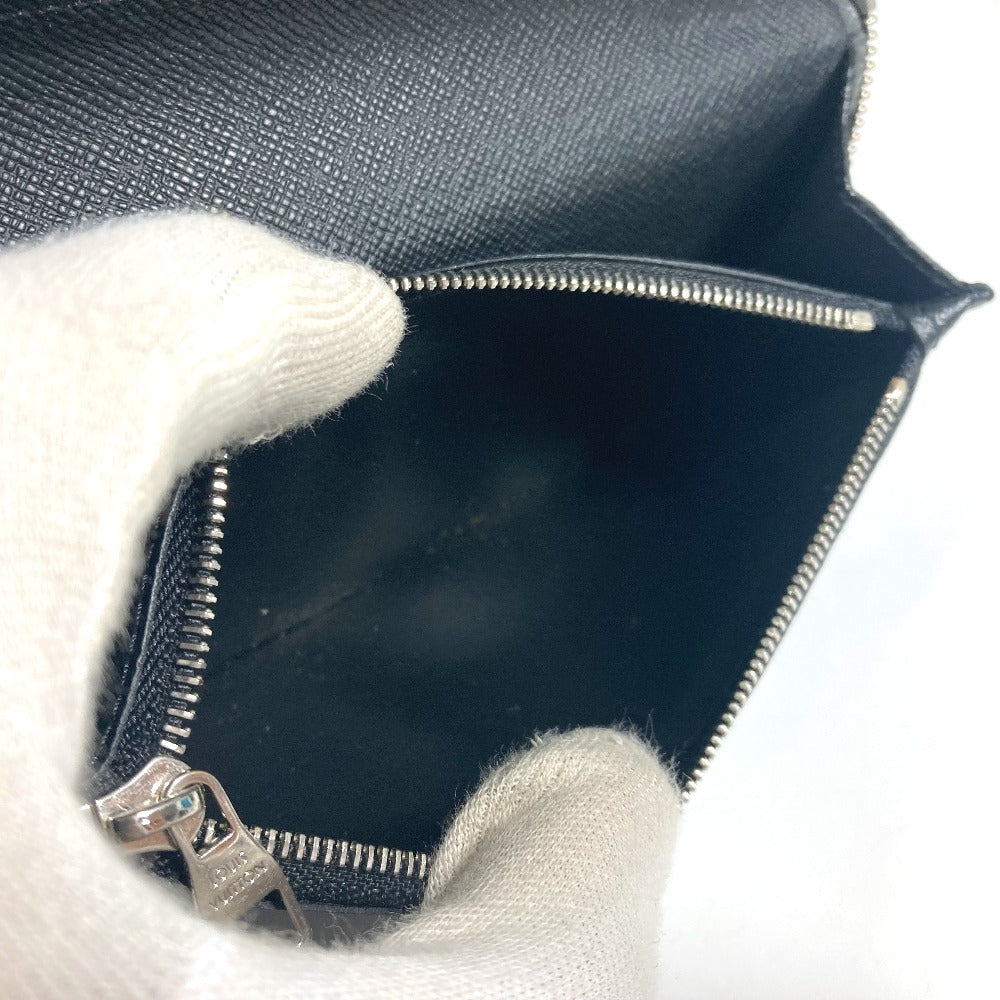 LOUIS VUITTON Long Wallet Purse N61653 Damier Grafitto Canvas black Damier Grafitte Portefeuille Vasco mens Used Authentic