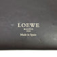 LOEWE Shoulder Bag leather Brown Anagram logo punching Women Used Authentic