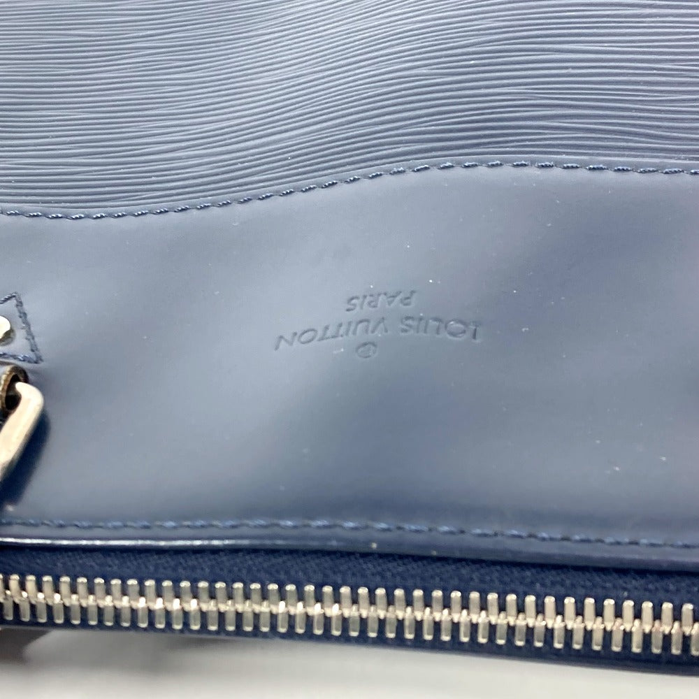 LOUIS VUITTON Business bag M51177 Epi Leather Navy Epi Porto de Cumanjour PDJ mens Used Authentic