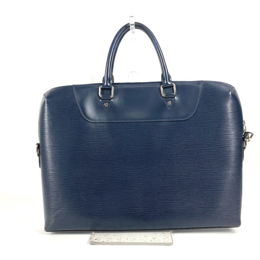 LOUIS VUITTON Business bag M51177 Epi Leather Navy Epi Porto de Cumanjour PDJ mens Used Authentic