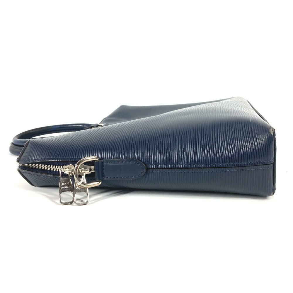 LOUIS VUITTON Business bag M51177 Epi Leather Navy Epi Porto de Cumanjour PDJ mens Used Authentic