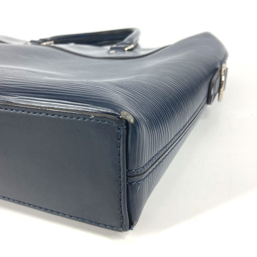 LOUIS VUITTON Business bag M51177 Epi Leather Navy Epi Porto de Cumanjour PDJ mens Used Authentic