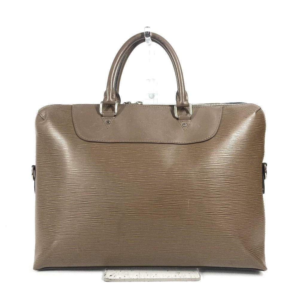 LOUIS VUITTON Business bag M50166 Epi Leather Brown Epi Porto de Cumanjour PDJ mens Used Authentic