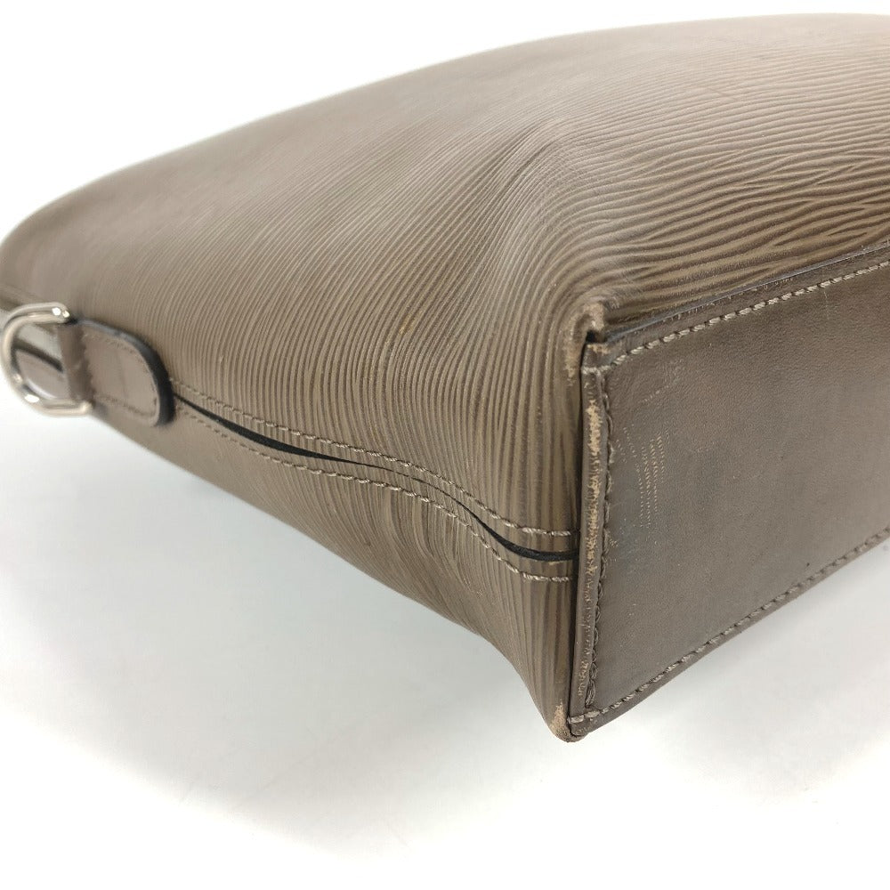 LOUIS VUITTON Business bag M50166 Epi Leather Brown Epi Porto de Cumanjour PDJ mens Used Authentic