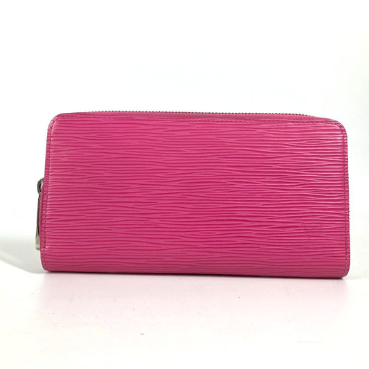 LOUIS VUITTON Long Wallet Purse M69347 Epi Leather pink Epi Zippy wallet unisex(Unisex) Used Authentic