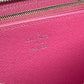 LOUIS VUITTON Long Wallet Purse M69347 Epi Leather pink Epi Zippy wallet unisex(Unisex) Used Authentic