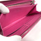 LOUIS VUITTON Long Wallet Purse M69347 Epi Leather pink Epi Zippy wallet unisex(Unisex) Used Authentic