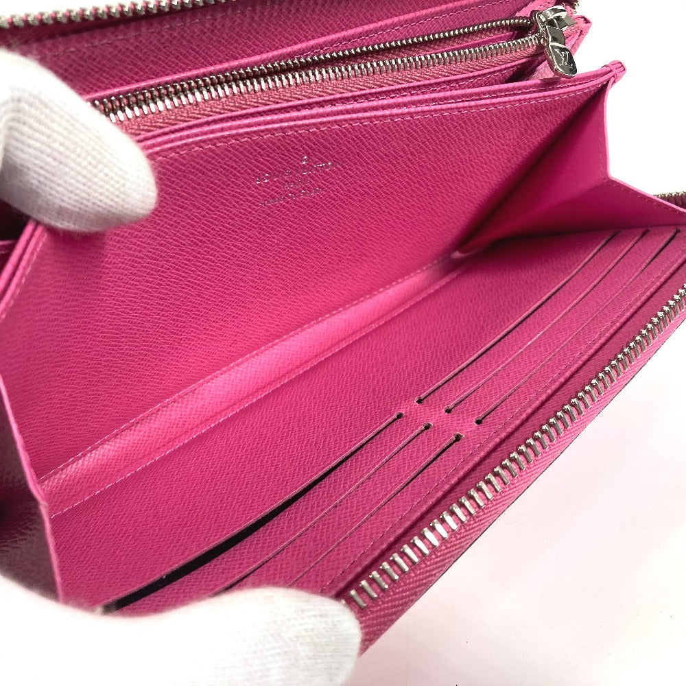 LOUIS VUITTON Long Wallet Purse M69347 Epi Leather pink Epi Zippy wallet unisex(Unisex) Used Authentic