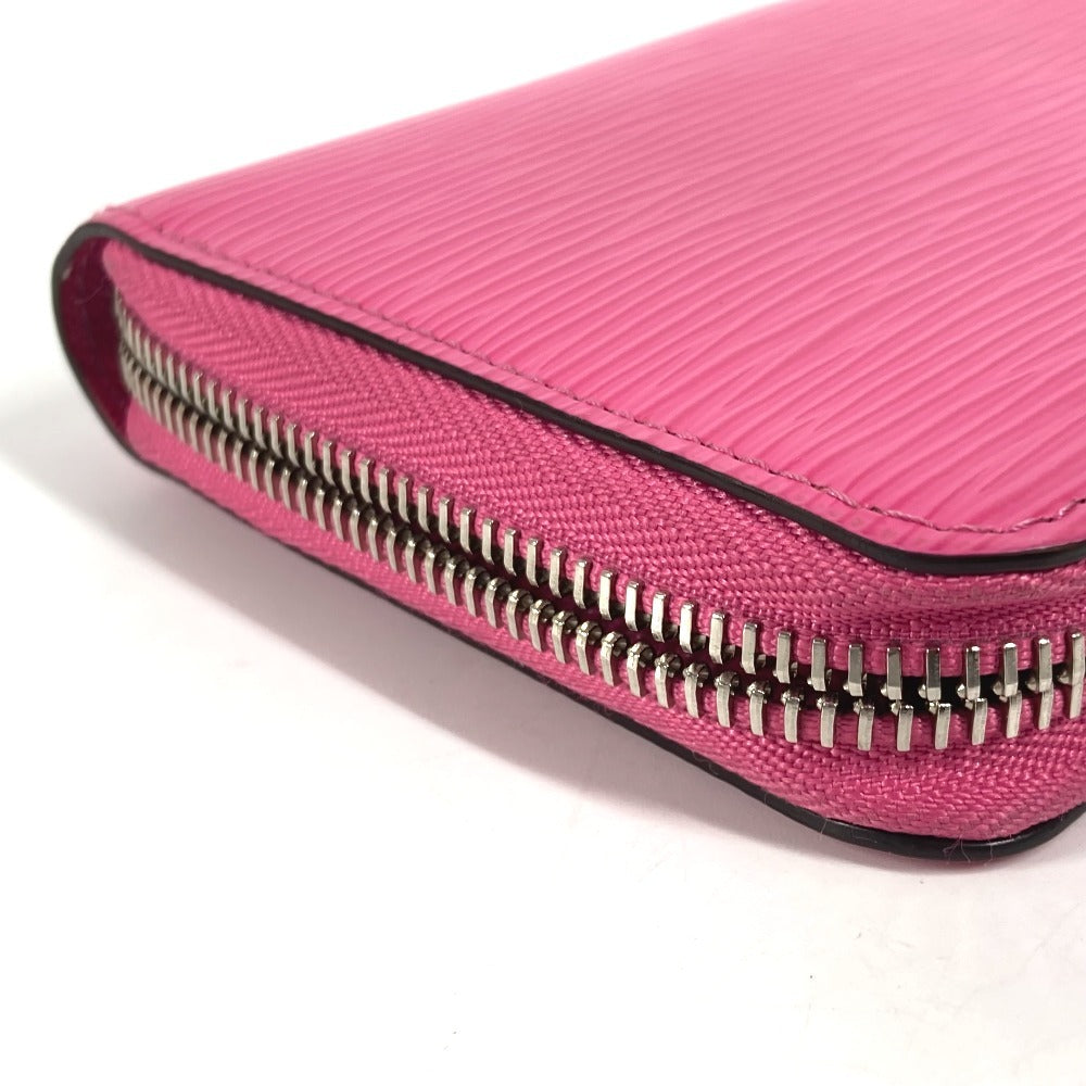 LOUIS VUITTON Long Wallet Purse M69347 Epi Leather pink Epi Zippy wallet unisex(Unisex) Used Authentic