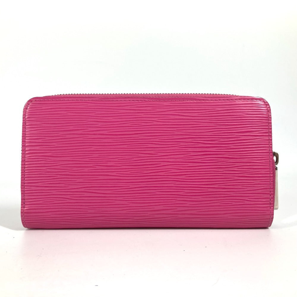 LOUIS VUITTON Long Wallet Purse M69347 Epi Leather pink Epi Zippy wallet unisex(Unisex) Used Authentic