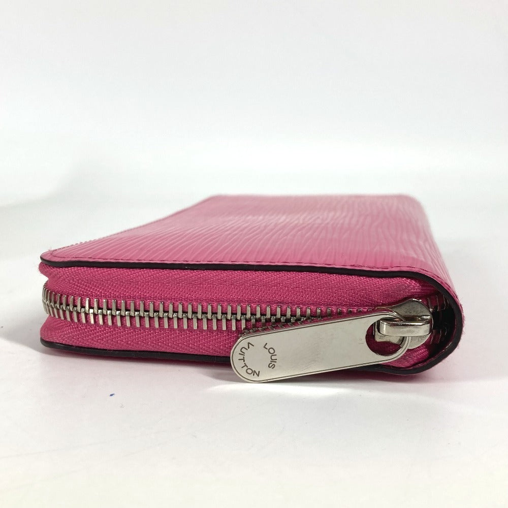 LOUIS VUITTON Long Wallet Purse M69347 Epi Leather pink Epi Zippy wallet unisex(Unisex) Used Authentic