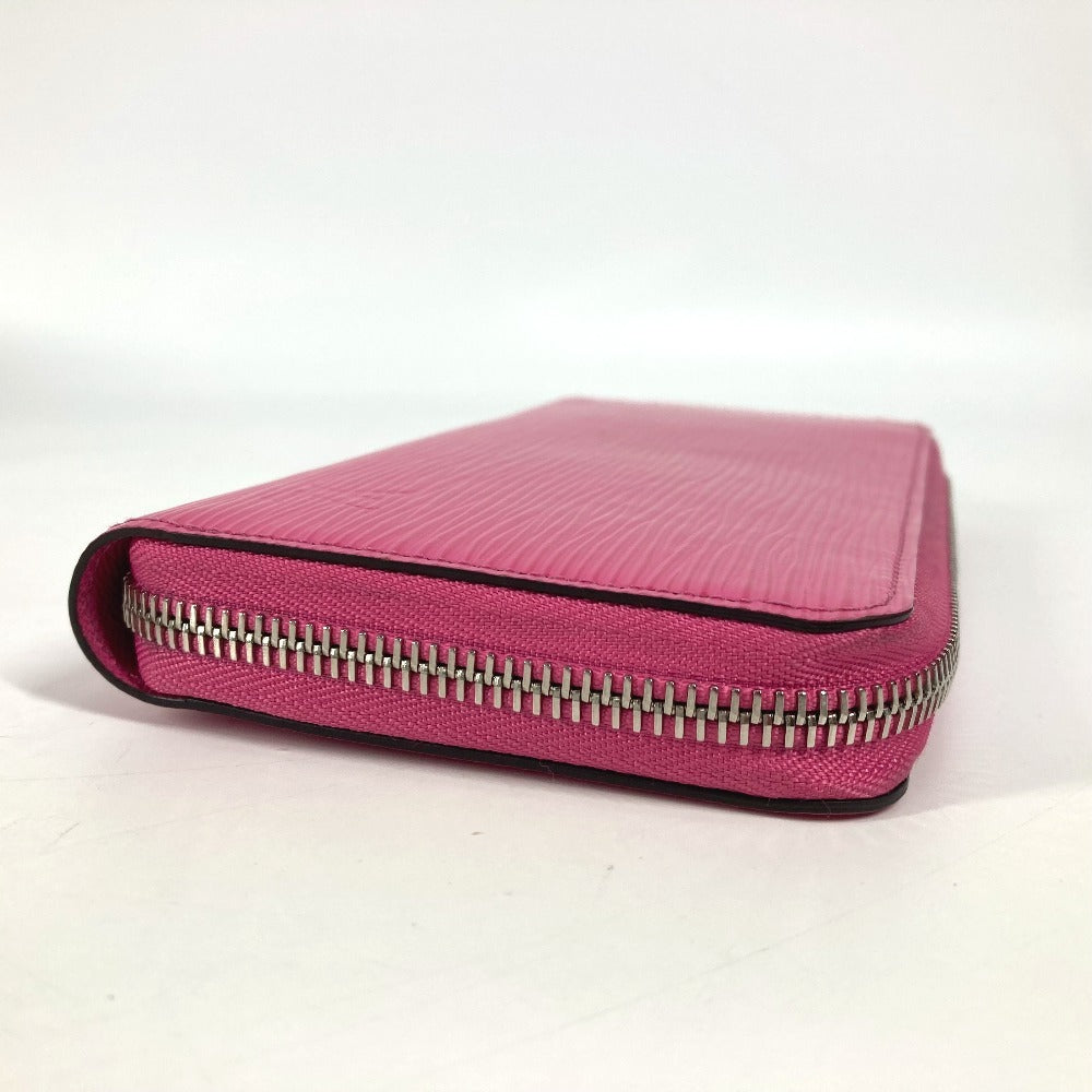 LOUIS VUITTON Long Wallet Purse M69347 Epi Leather pink Epi Zippy wallet unisex(Unisex) Used Authentic