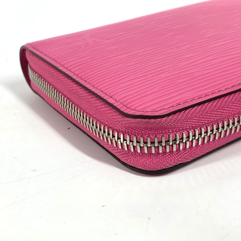 LOUIS VUITTON Long Wallet Purse M69347 Epi Leather pink Epi Zippy wallet unisex(Unisex) Used Authentic