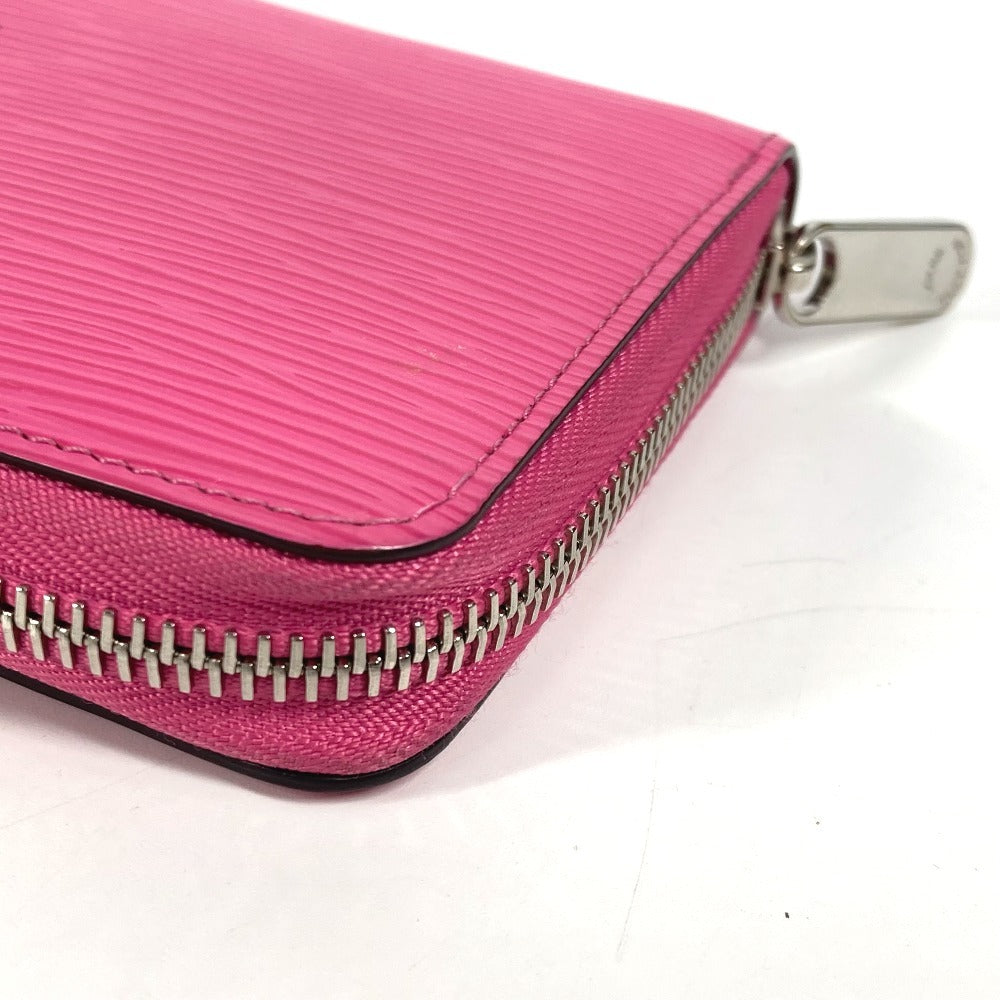 LOUIS VUITTON Long Wallet Purse M69347 Epi Leather pink Epi Zippy wallet unisex(Unisex) Used Authentic