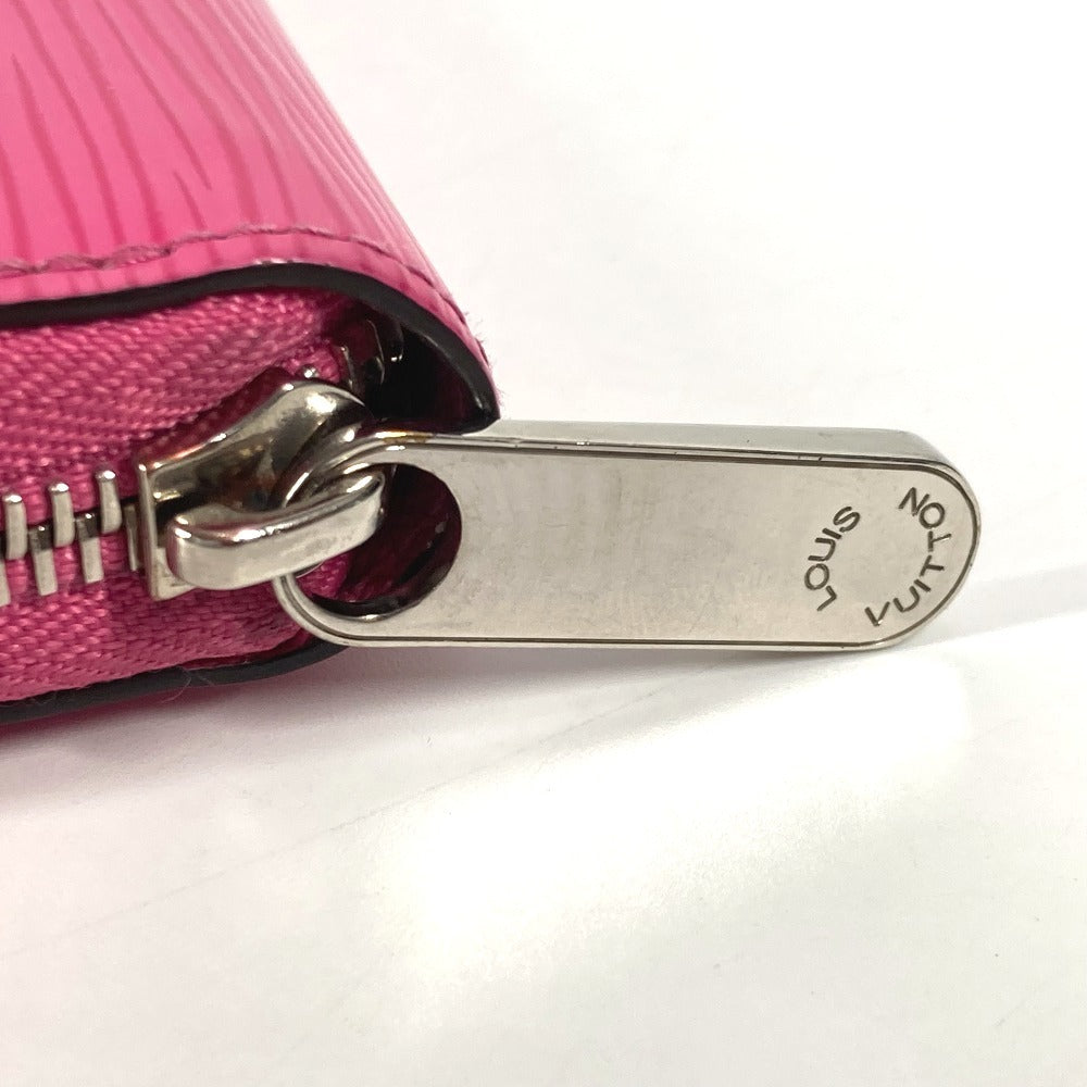 LOUIS VUITTON Long Wallet Purse M69347 Epi Leather pink Epi Zippy wallet unisex(Unisex) Used Authentic