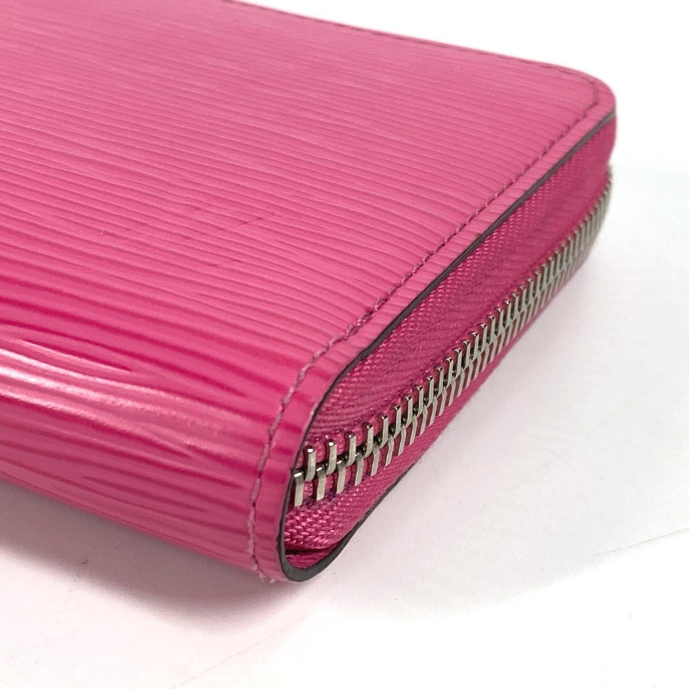 LOUIS VUITTON Long Wallet Purse M69347 Epi Leather pink Epi Zippy wallet unisex(Unisex) Used Authentic