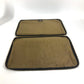 FENDI Clutch bag leather Brown vintage FF logo Women Used Authentic