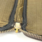 FENDI Clutch bag leather Brown vintage FF logo Women Used Authentic