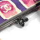 CHANEL Handbag Nylon canvas pink Gamaguchi