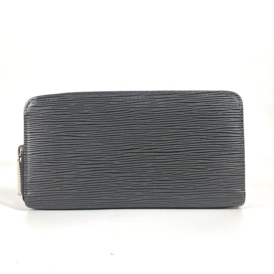 LOUIS VUITTON Long Wallet Purse M69386 Epi Leather gray Epi Zippy wallet unisex(Unisex) Used Authentic