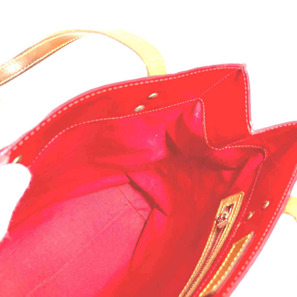 LOUIS VUITTON Shoulder Bag M91086 Monogram Vernis Red Monogram Vernis Reed MM Women Used Authentic