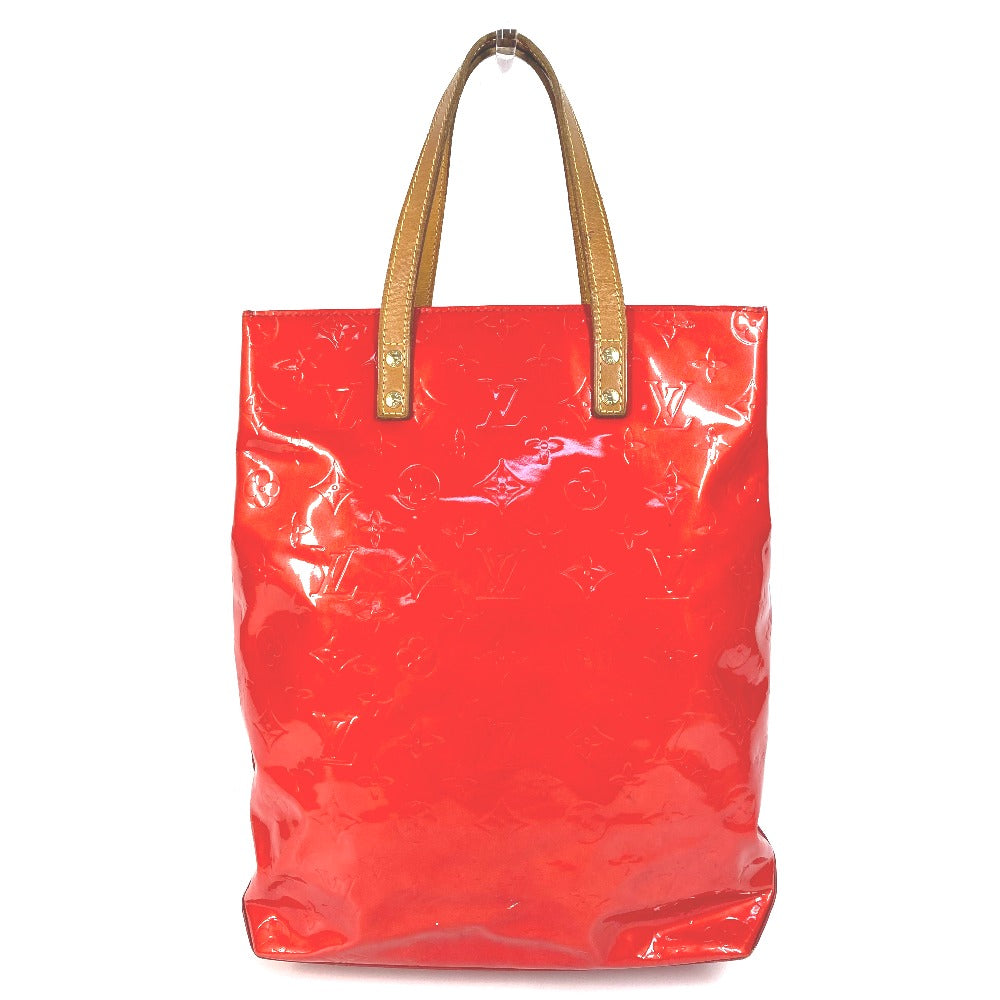 LOUIS VUITTON Shoulder Bag M91086 Monogram Vernis Red Monogram Vernis Reed MM Women Used Authentic