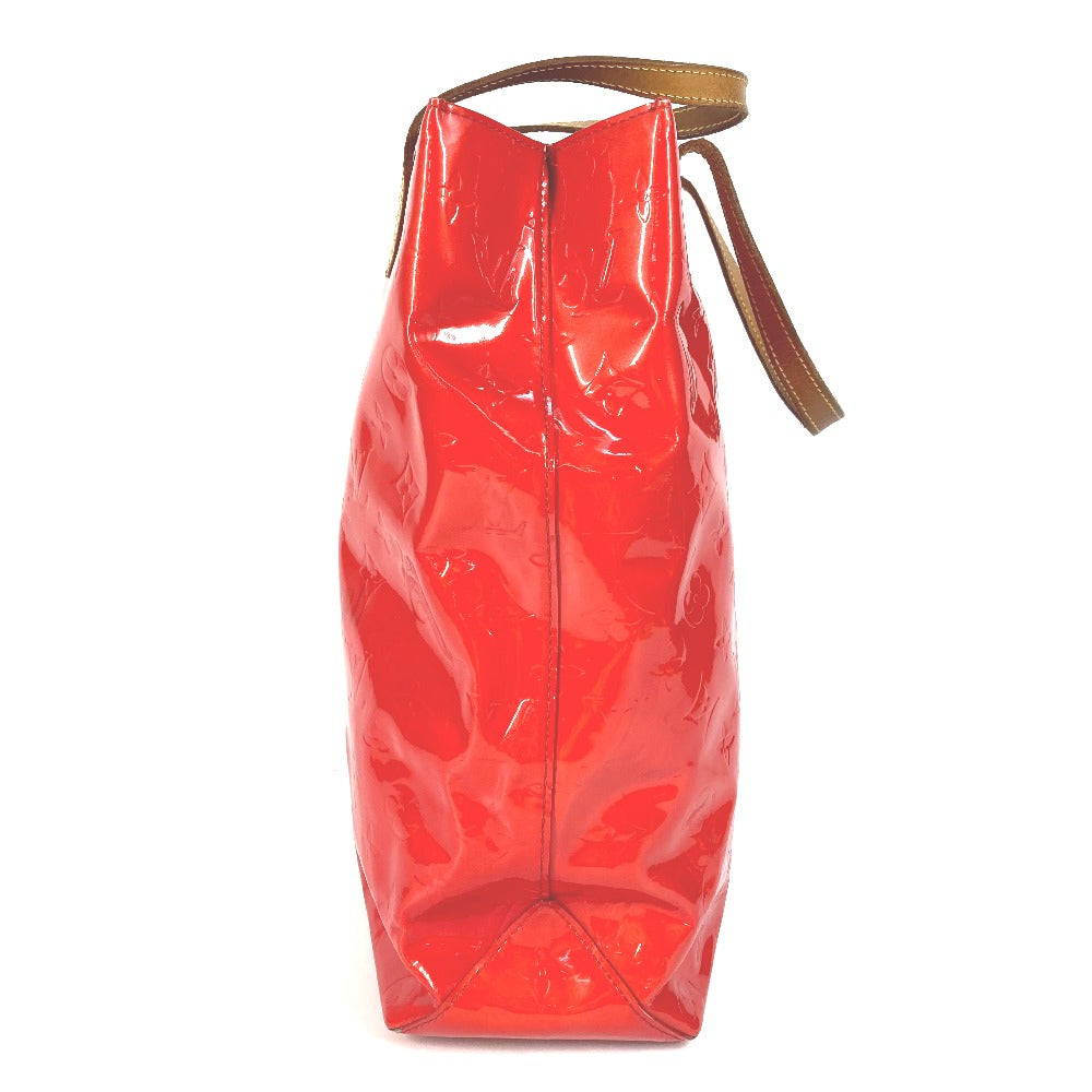 LOUIS VUITTON Shoulder Bag M91086 Monogram Vernis Red Monogram Vernis Reed MM Women Used Authentic