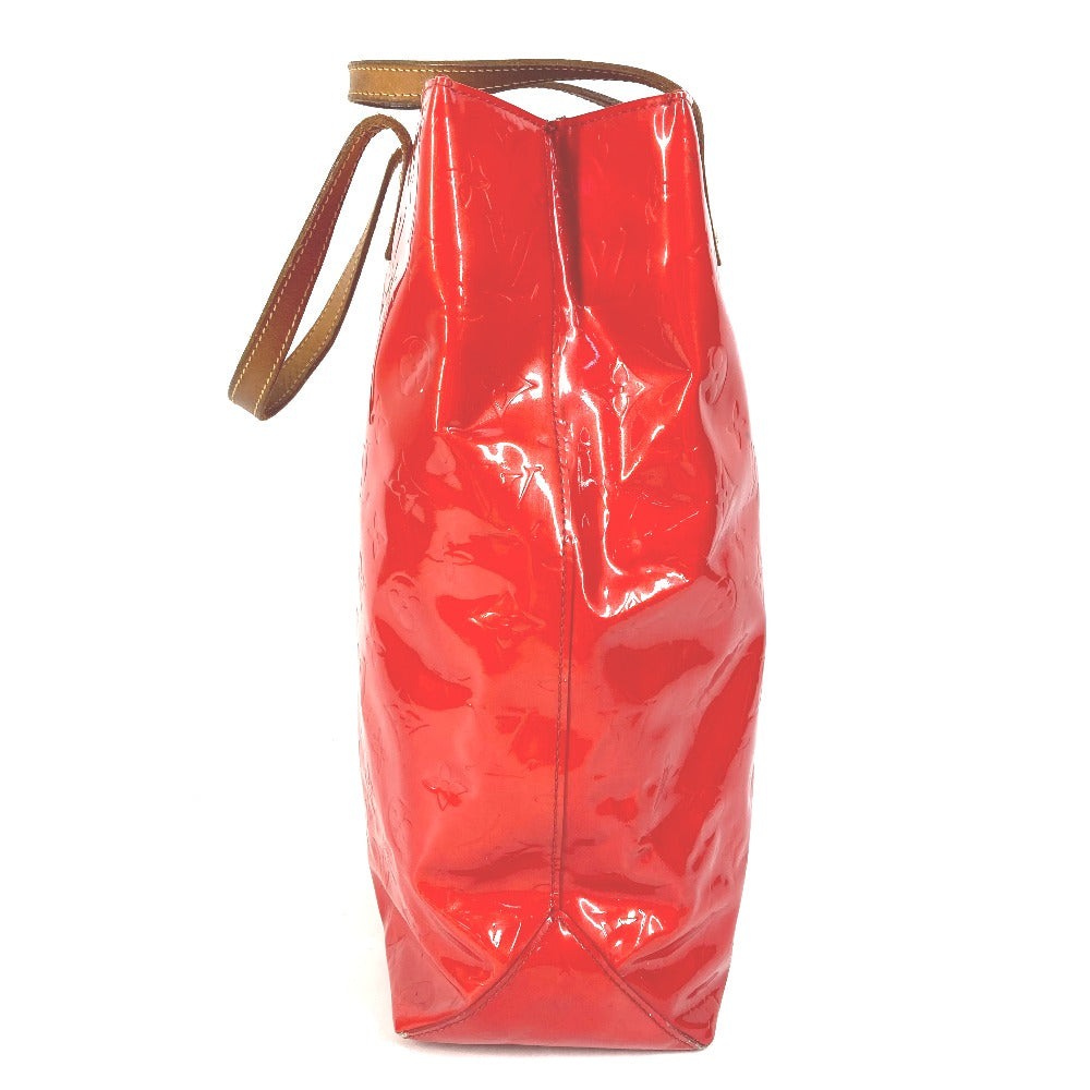 LOUIS VUITTON Shoulder Bag M91086 Monogram Vernis Red Monogram Vernis Reed MM Women Used Authentic