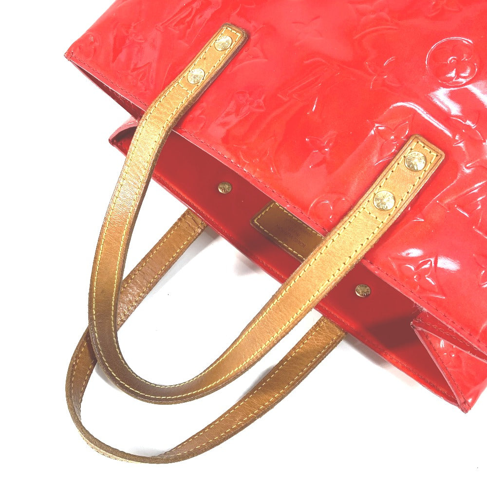 LOUIS VUITTON Shoulder Bag M91086 Monogram Vernis Red Monogram Vernis Reed MM Women Used Authentic