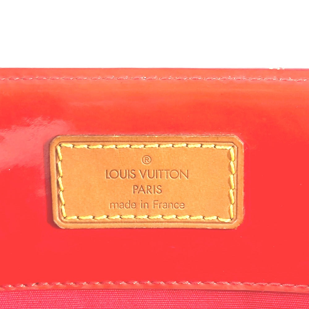 LOUIS VUITTON Shoulder Bag M91086 Monogram Vernis Red Monogram Vernis Reed MM Women Used Authentic