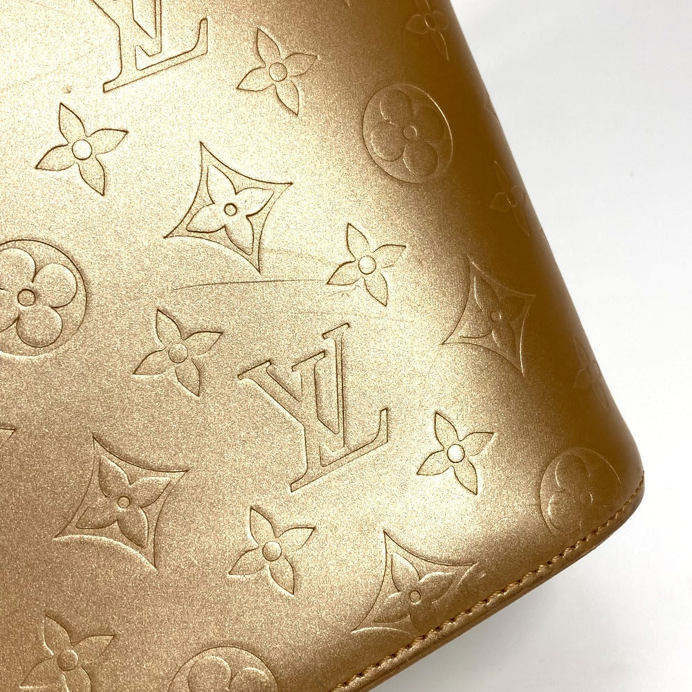 LOUIS VUITTON Shoulder Bag M55117 Monogram mat leather beige Monogram mat Stockton