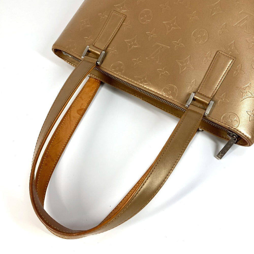 LOUIS VUITTON Shoulder Bag M55117 Monogram mat leather beige Monogram mat Stockton